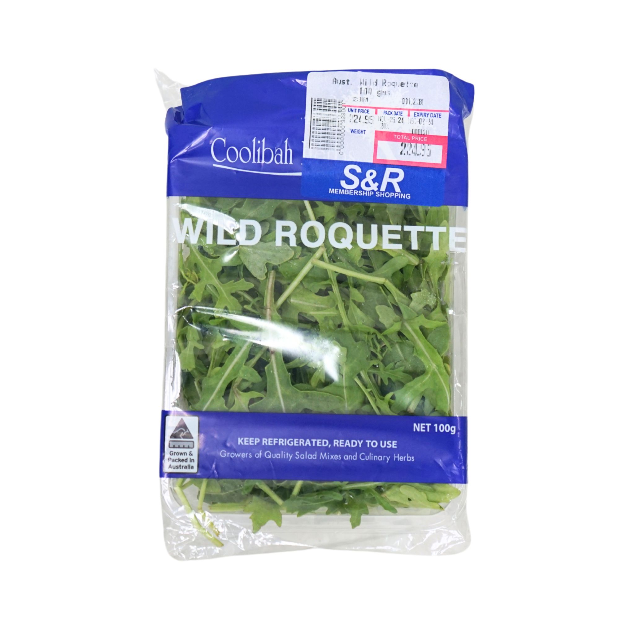 Coolibah Herbs Australian Wild Roquette 100g Coolibah Herbs Australian Wild Roquette 100g